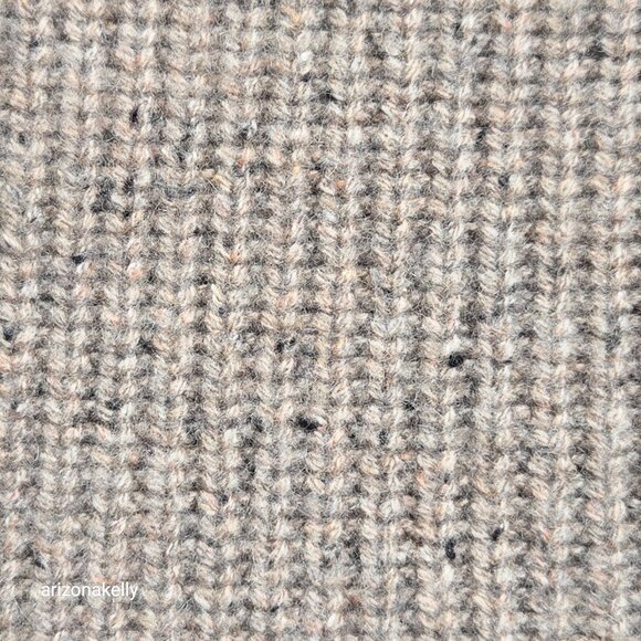 NWOT Ann Taylor Flecked Cashmere Ribbed Hoodie Thick - Picture 11 of 14